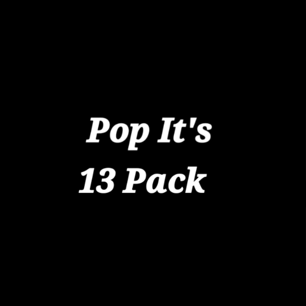 13 pack of pop its